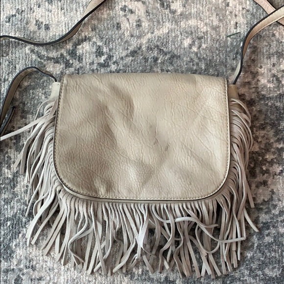 Crown Vintage Handbags - CROWN VINTAGE Boho western chic gray crossbody bag